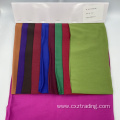 Colorful Dyed Yarn Plain Pure Rayon Fabrics